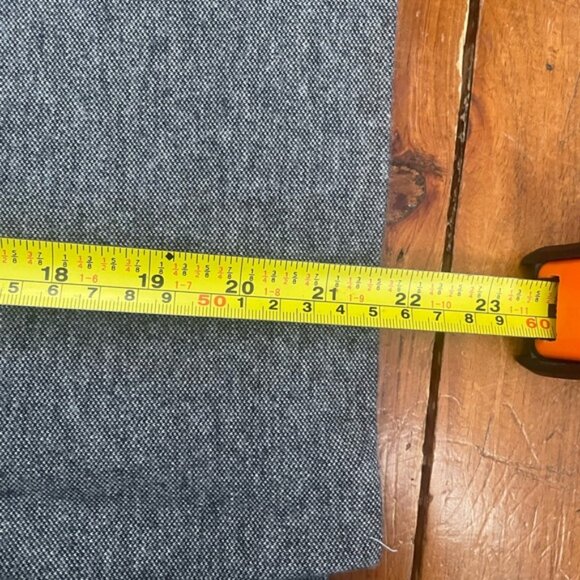 Loft Curvy Grey Straight Knee Length Pencil Skirt 8 Tall - Picture 5 of 11